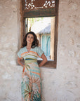 Freya Dress Paradise Blue