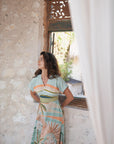 Freya Dress Paradise Blue