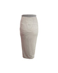 Maggie Solid Skirt - Grey