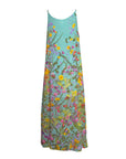 Savannah Dress Flower Press Blue