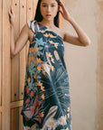 Tahiti Dress - Botanics Green