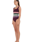 Penn Solid Tankini Dusk