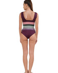 Penn Solid Tankini Dusk