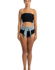 Leia Two Piece Black/Blue