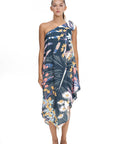 Tahiti Dress - Botanics Green