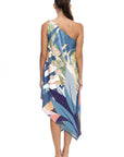 Tahiti Dress - Botanics Blue