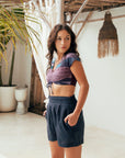 Sara Shorts - Navy