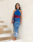 Hazel Dress Oasis Blue