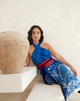 Hazel Dress Oasis Blue
