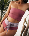 Leia Two Piece Raspberry