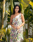 Tahiti Flower Press Dress