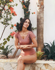 PINKSALT x PBK Ruby One Piece Pink Lace