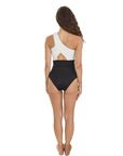 Tia One Piece Oasis Black/White