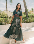 Bella Dress Dark Green