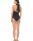 Harper Solid One Piece - Black