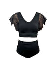 PINKSALT x PBK Ruby Two Piece Black Lace