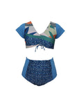 Polly Two Piece Oasis Blue