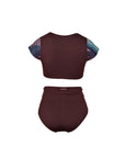 Polly Two Piece Oasis Maroon