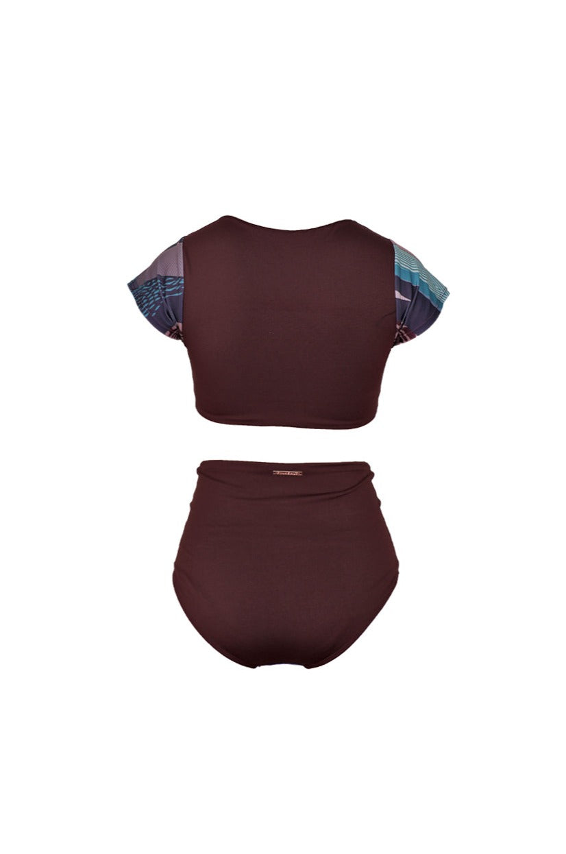 Polly Two Piece Oasis Maroon