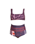 Susie Two Piece Oasis Maroon