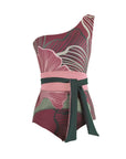 Swimwear Belt - Pink/Green