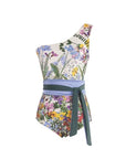 Swimwear Belt - Blue/Green
