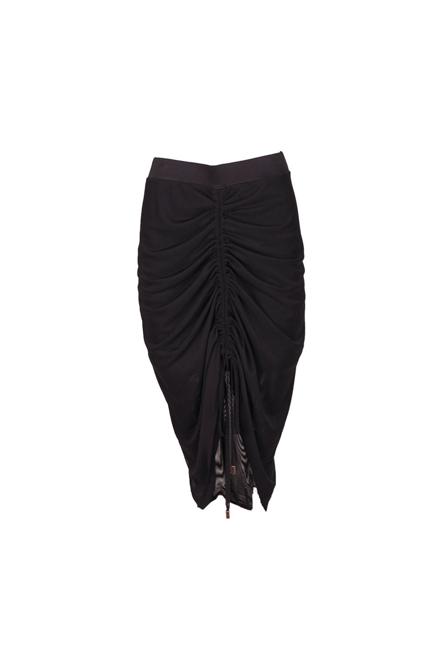 Maggie Solid Skirt - Black