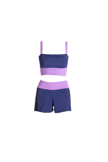 Marilyn Two Piece Navy/Purple