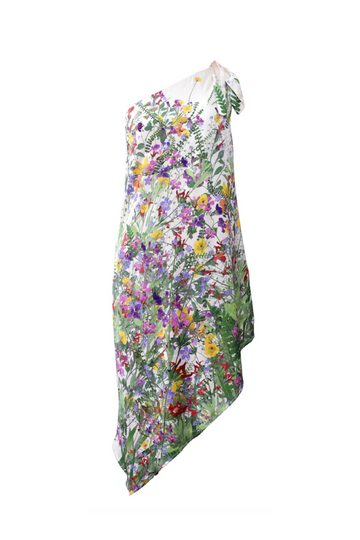 Tahiti Flower Press Dress