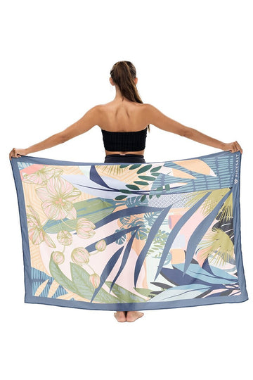 Pareo - Botanics Teal