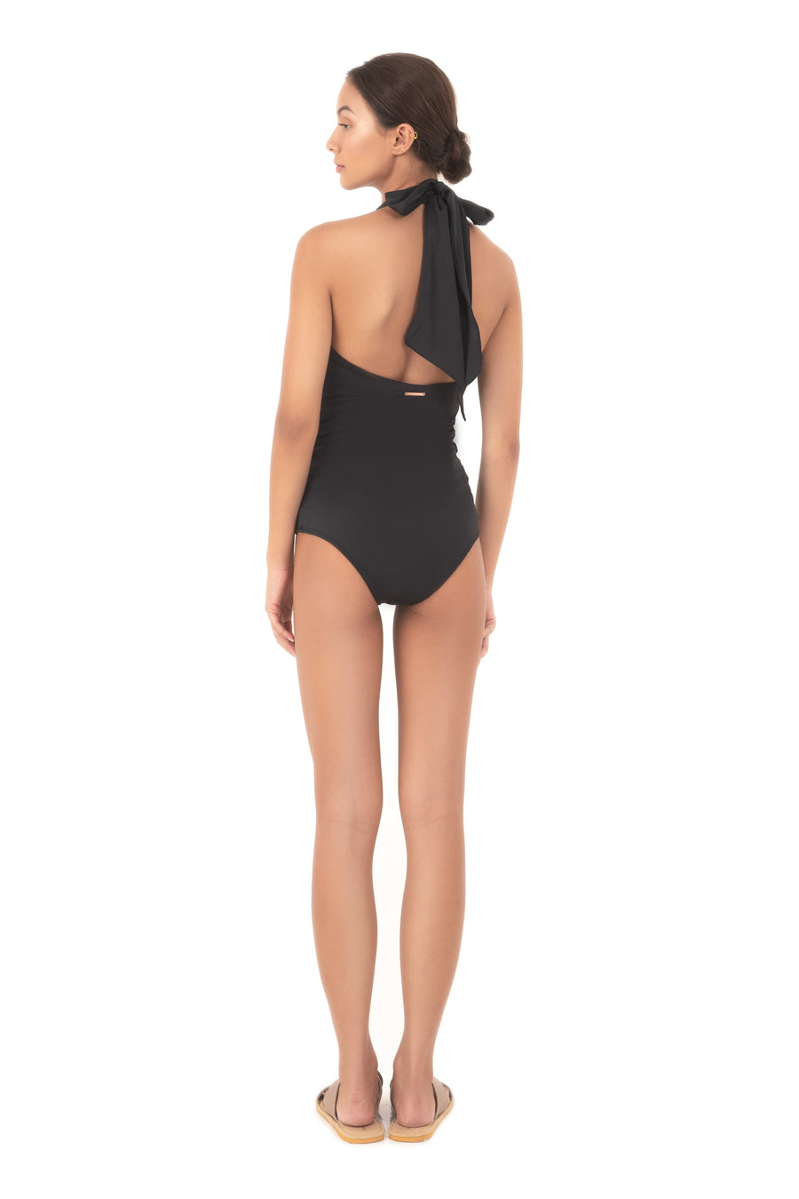 Harper Solid One Piece - Black