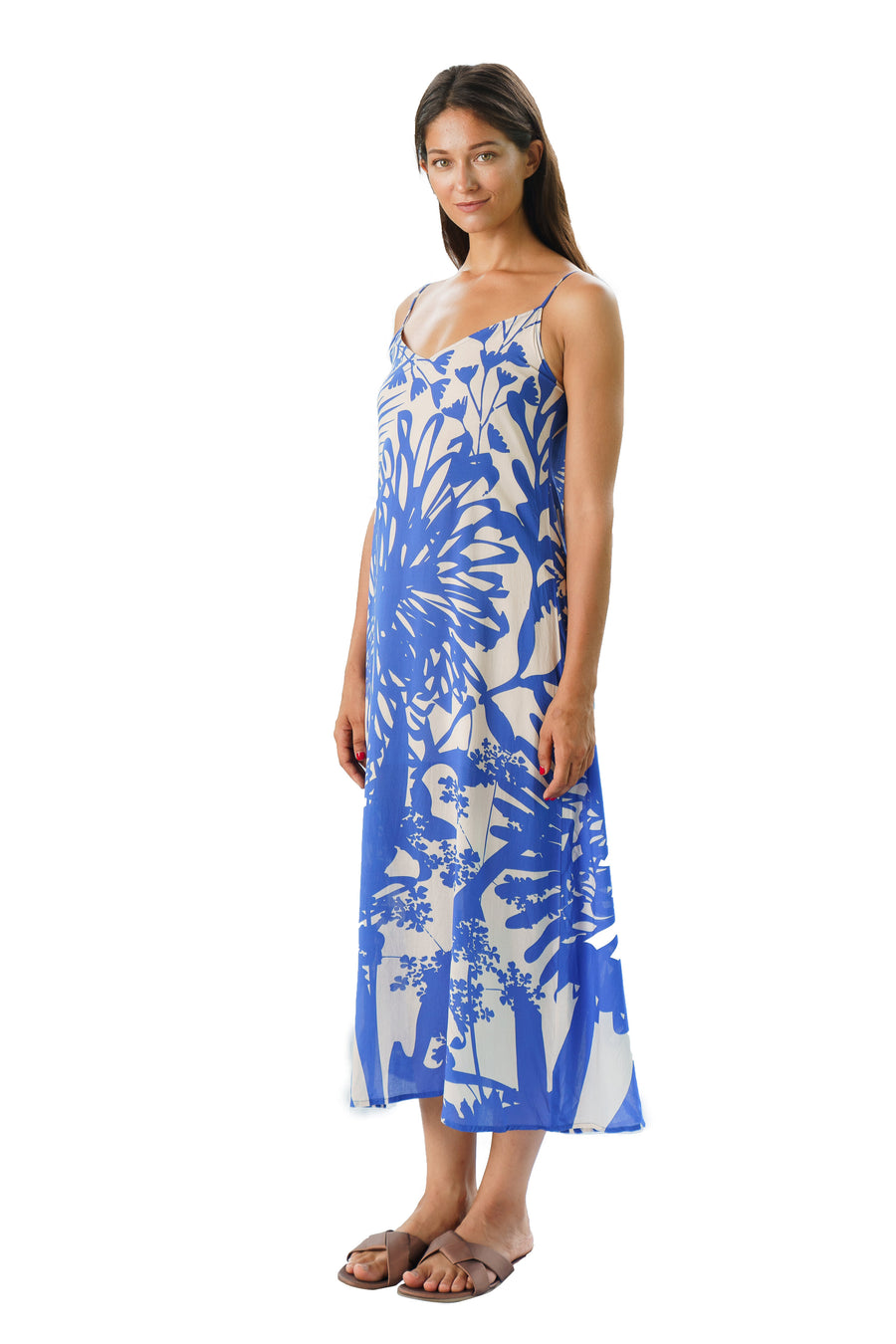 Savannah Dress Blue