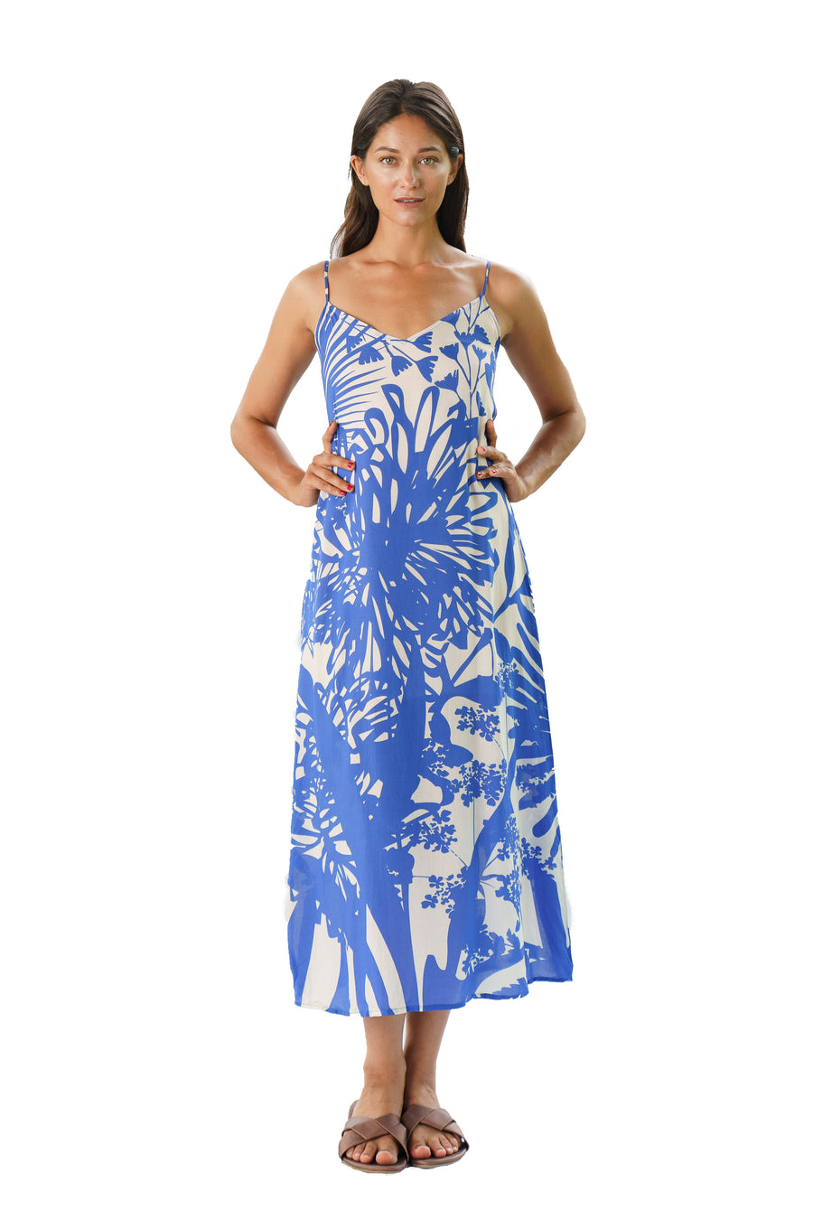 Savannah Dress Blue