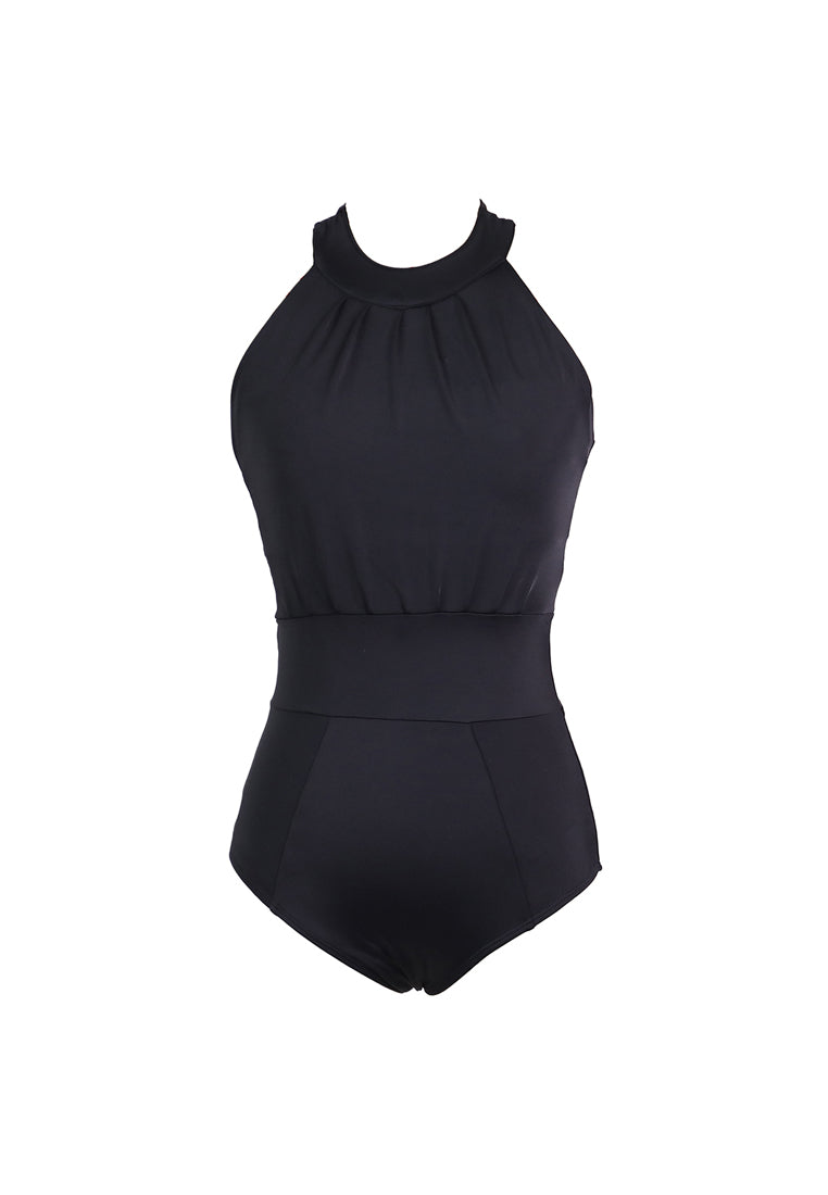 Harper Solid One Piece - Black