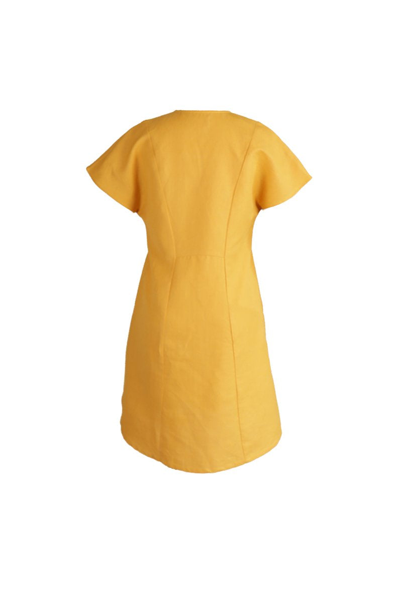Lily Dress - Mustard