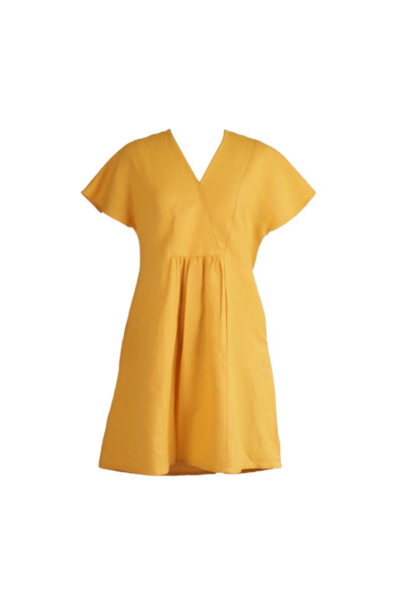 Lily Dress - Mustard