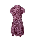 Summer Short Dress Oasis Purple