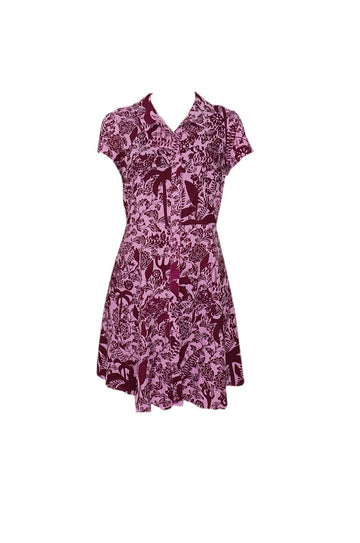 Summer Short Dress Oasis Purple