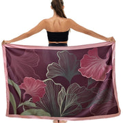 Pareo - Blossom Maroon