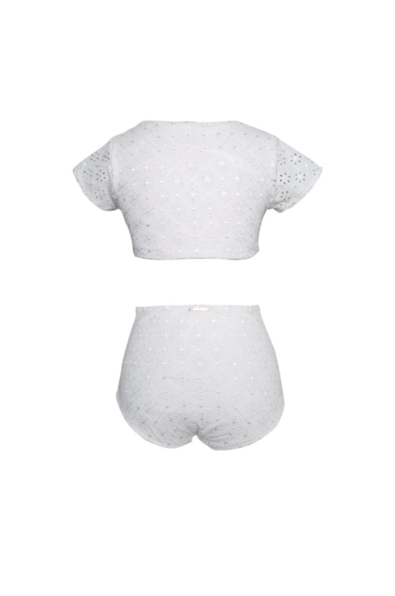 Polly Two Piece Broderie