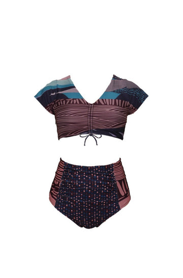 Polly Two Piece Oasis Maroon