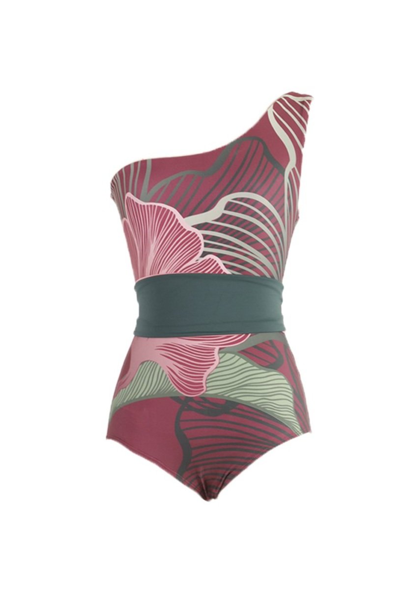 Swimwear Belt - Pink/Green