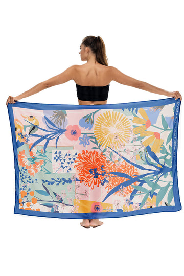 Pareo - Botanics Blue